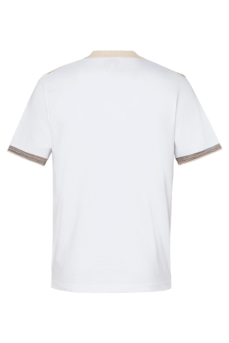 TEXT ニットコンビTEE / VAR1 ベージュ系