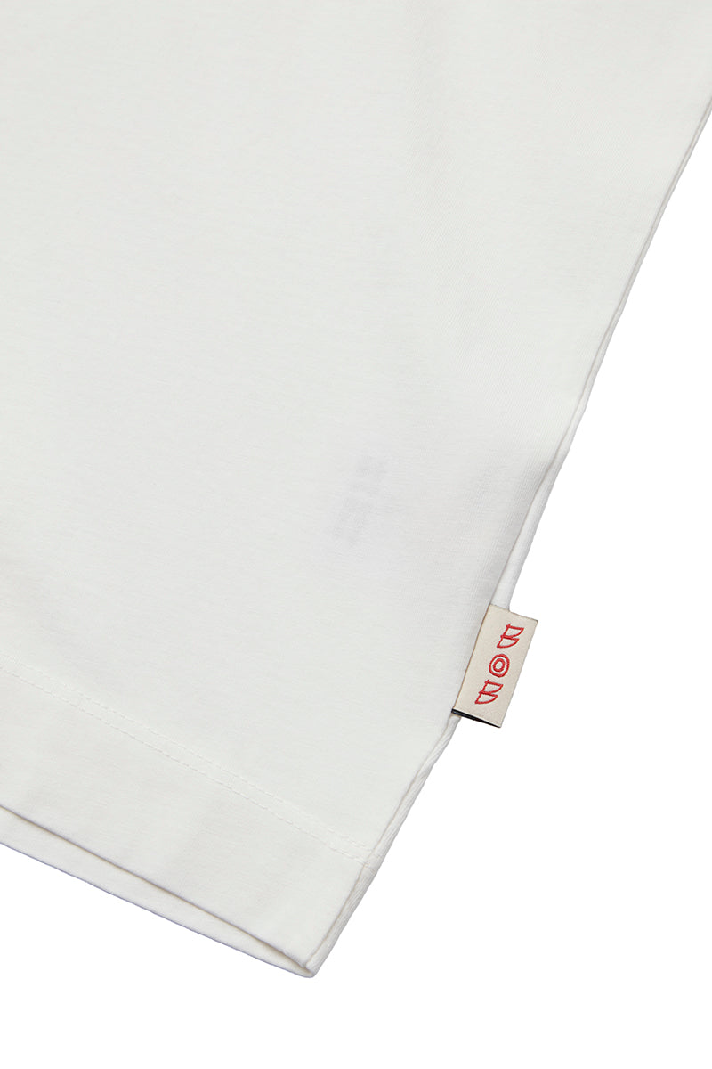 JOIN ハンドステッチTシャツ / CREMA クリーム