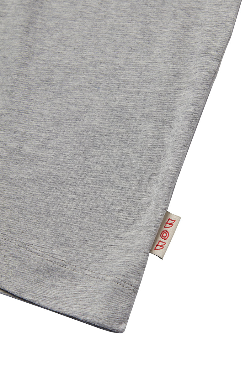 BARRY パッチワークTシャツ / GRIGIO グレー BOB JAPAN