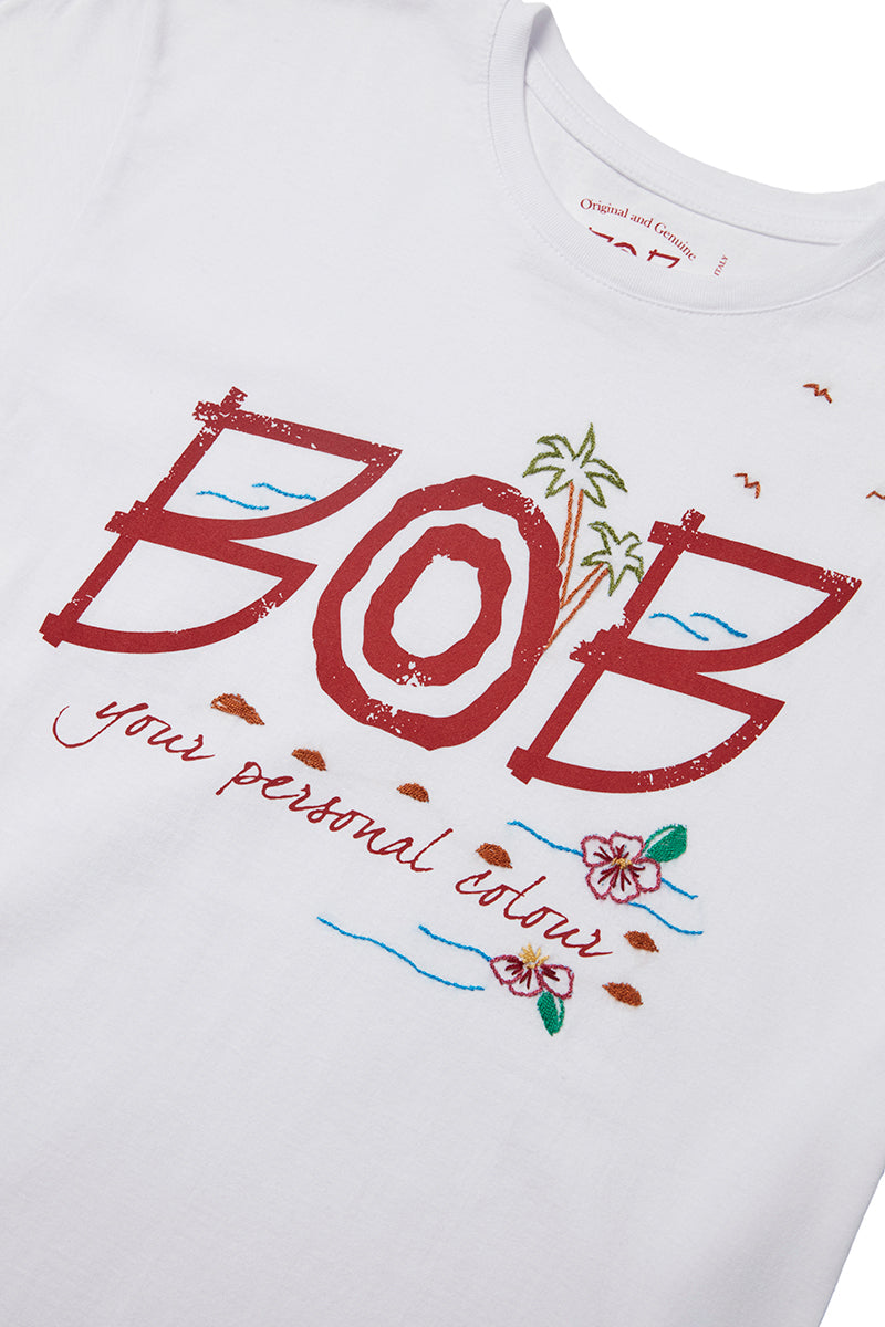 WEST 日本別注 BOBロゴTEE / BIANCO ホワイト系