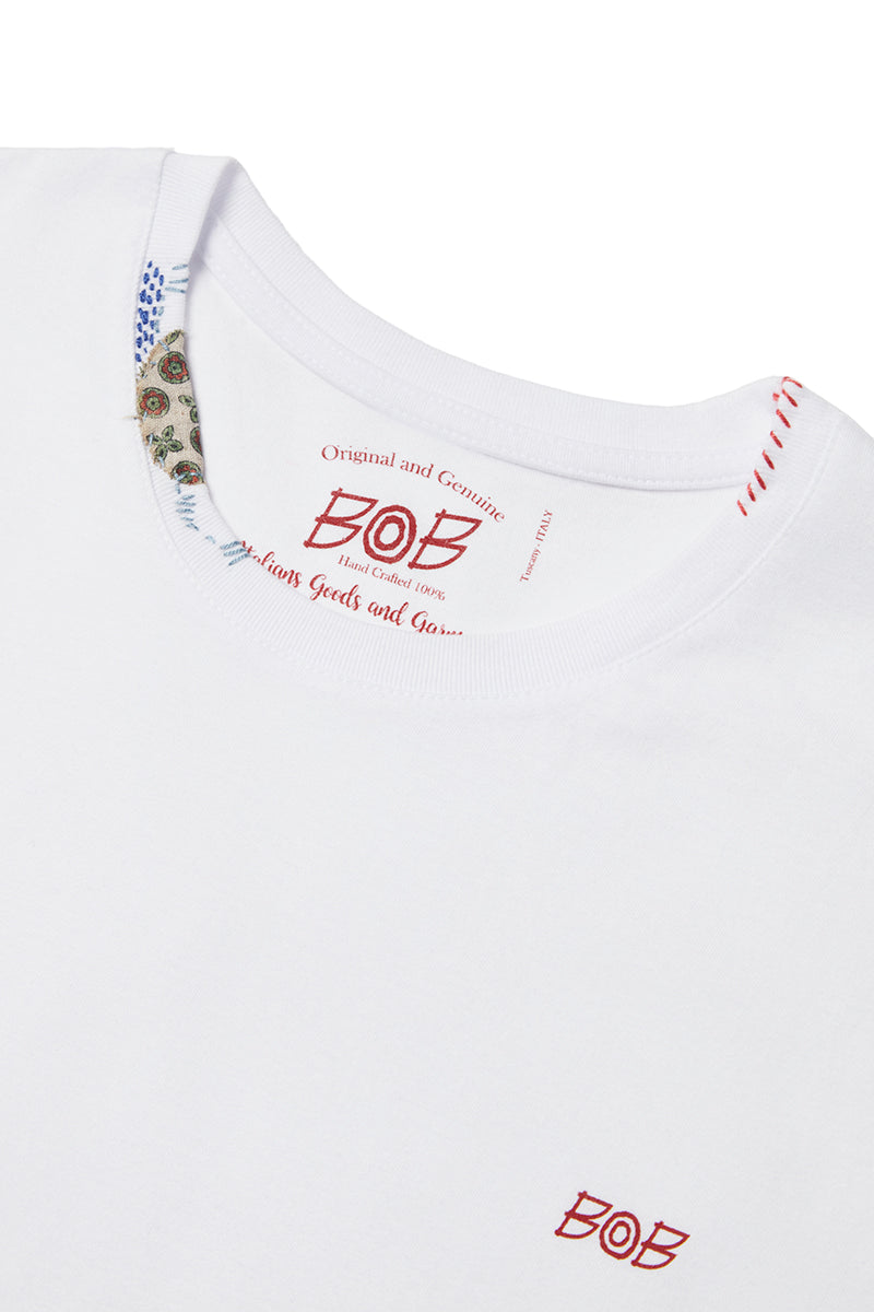 DALLAS 日本別注 ワンポイントロゴロングTEE / BIANCO ホワイト系 BOB