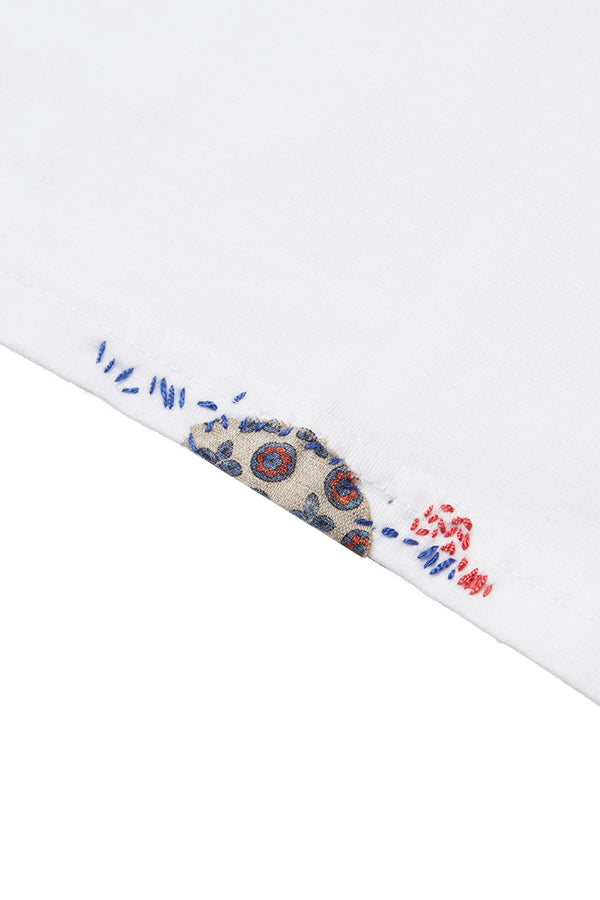 DALLAS 日本別注 ワンポイントロゴロングTEE  / BIANCO ホワイト系