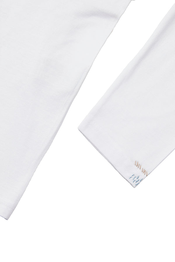 DALLAS 日本別注 ワンポイントロゴロングTEE  / BIANCO ホワイト系