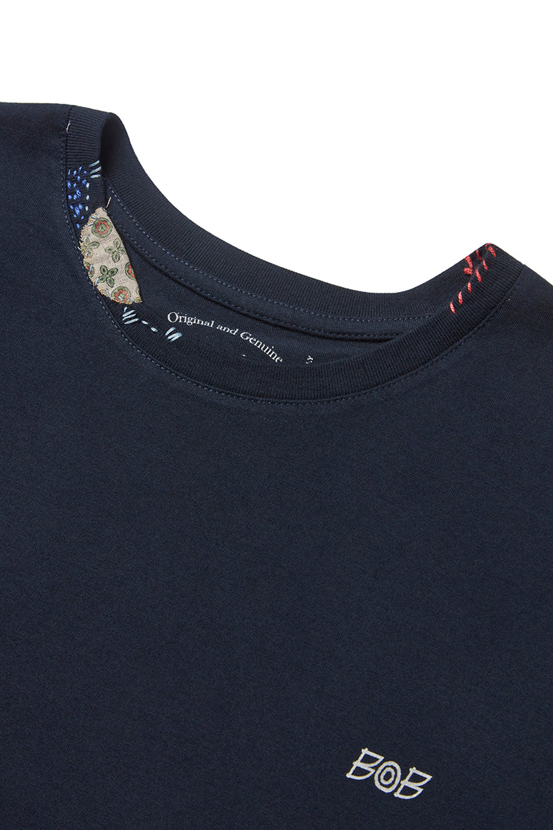 DALLAS 日本別注 ワンポイントロゴロングTEE / BLU ネイビー系