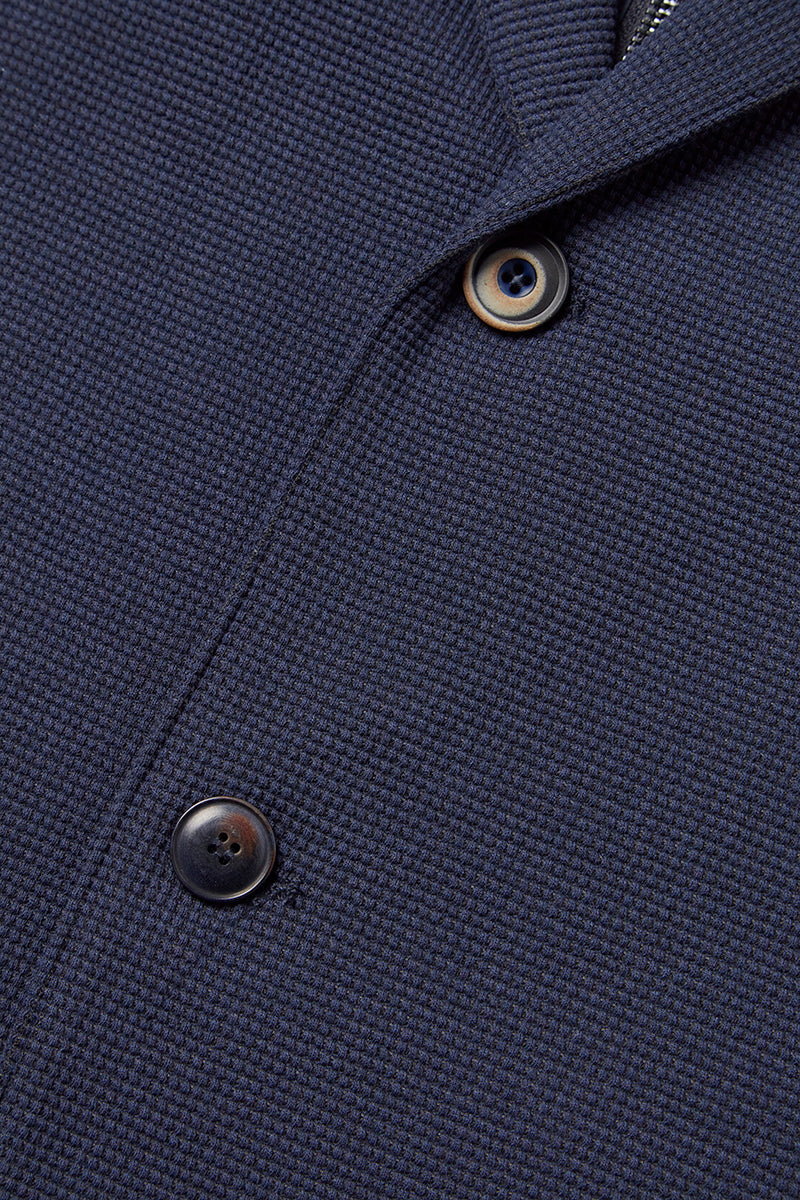 MICK581 日本別注 コットンブレンド・デタッチャブルフーディッドジャケット / NAVY ネイビー系