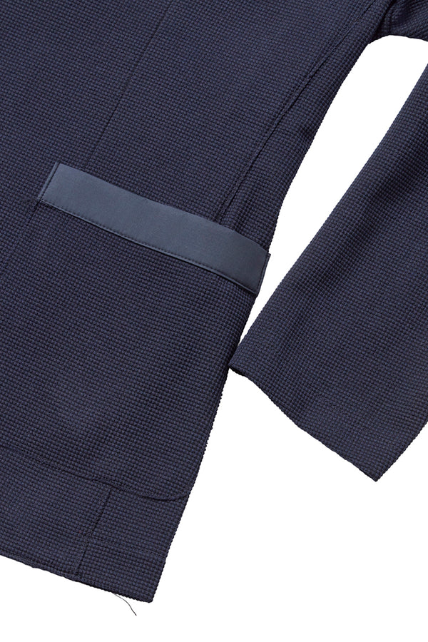 MICK581 日本別注 コットンブレンド・デタッチャブルフーディッドジャケット / NAVY ネイビー系