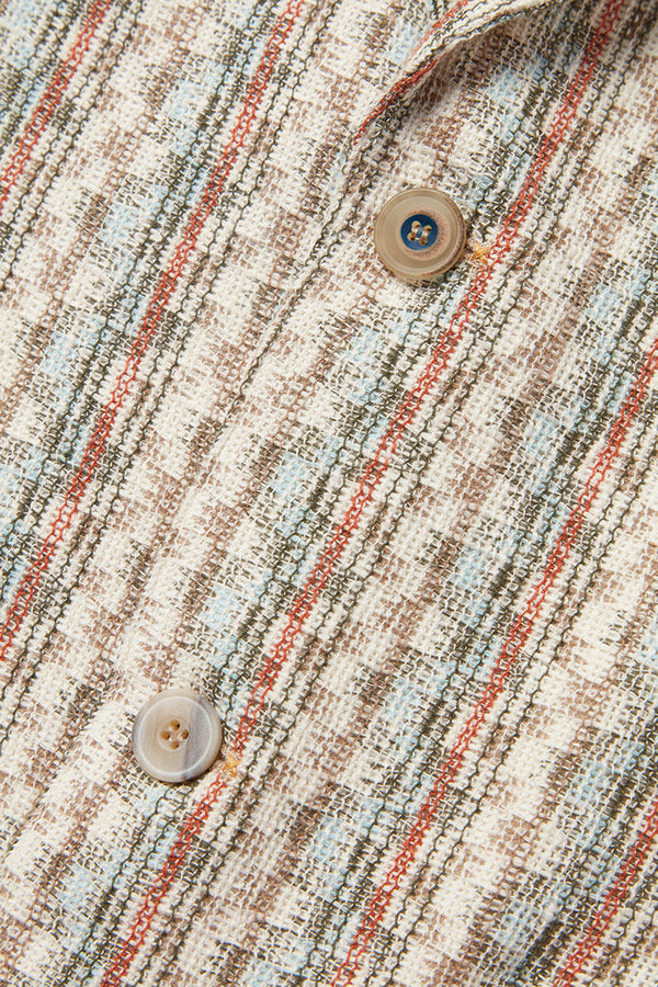 SLIGHT578 ラッセルストライプジャケット / VAR1 ベージュベース