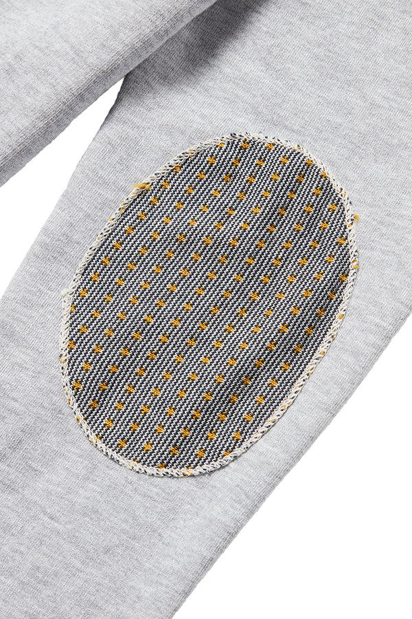 KAOS 日本別注 ラフエッジ・ディテール コットンパッチワークジャケット / GRIGIO グレー
