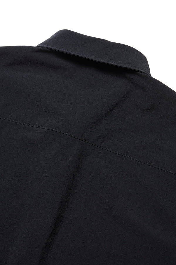 J-6 日本別注 "mateReco" モディファイド・テックシャツ / NERO ブラック
