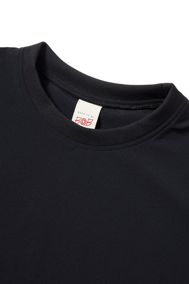 J-11 日本別注 "mateReco" モディファイド・テックTEE / NERO ブラック
