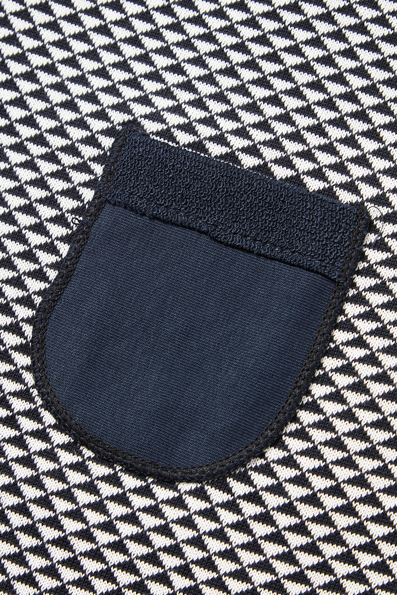 BARRET 日本別注 コットンクルーネック / BLU ネイビー系