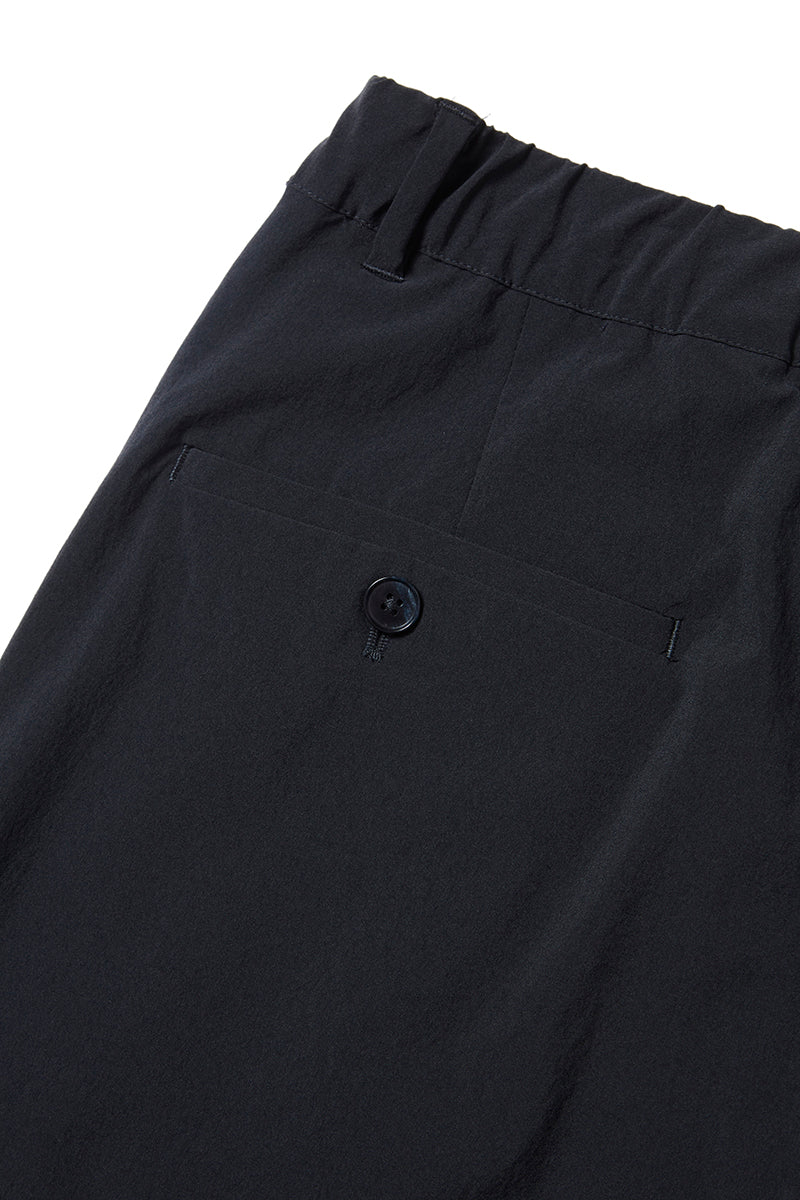 J-5 日本別注 "mateReco" モディファイド・テックワイドパンツ / NERO ブラック