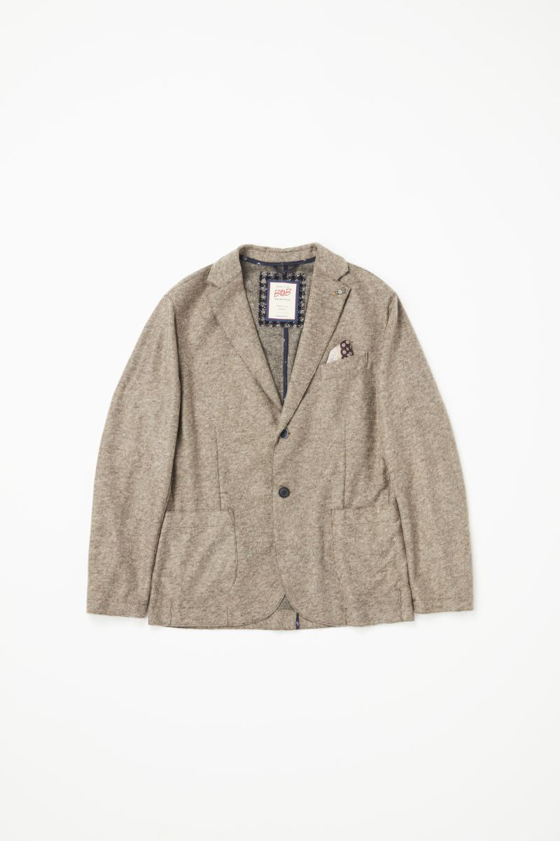 【24AW】Pocketable Wool Jacket 074741108 BOB DOVE384JP / TORTORA