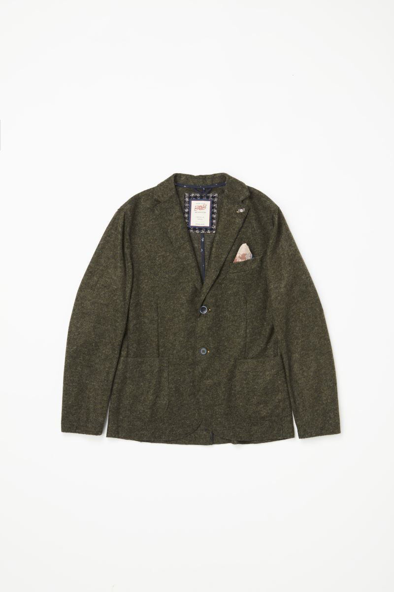 【24AW】Pocketable Wool Jacket 074741108 BOB DOVE384JP / MILITARE