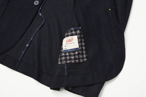 ポケッタブルライトウールジャケット / Col：MILITARE カーキ系