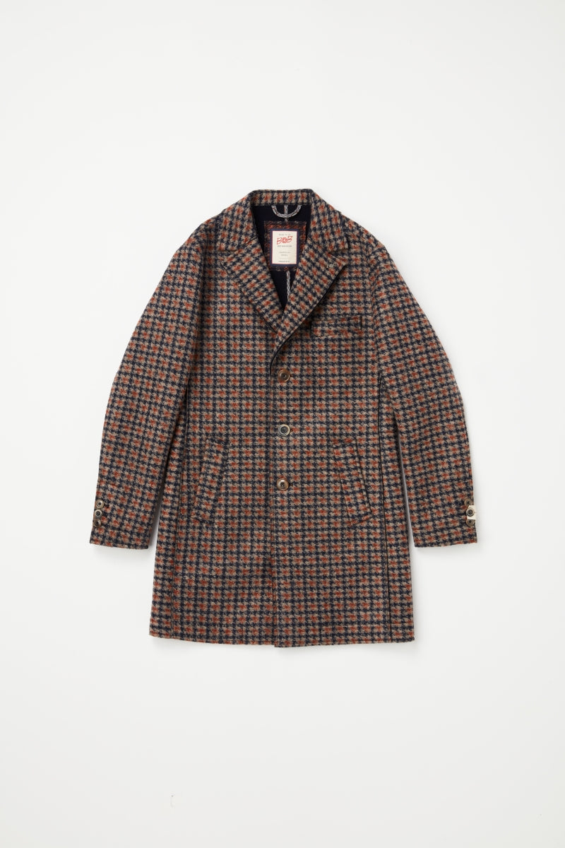 【24AW】Plaid bonding coat 074741602 BOB ANDY390