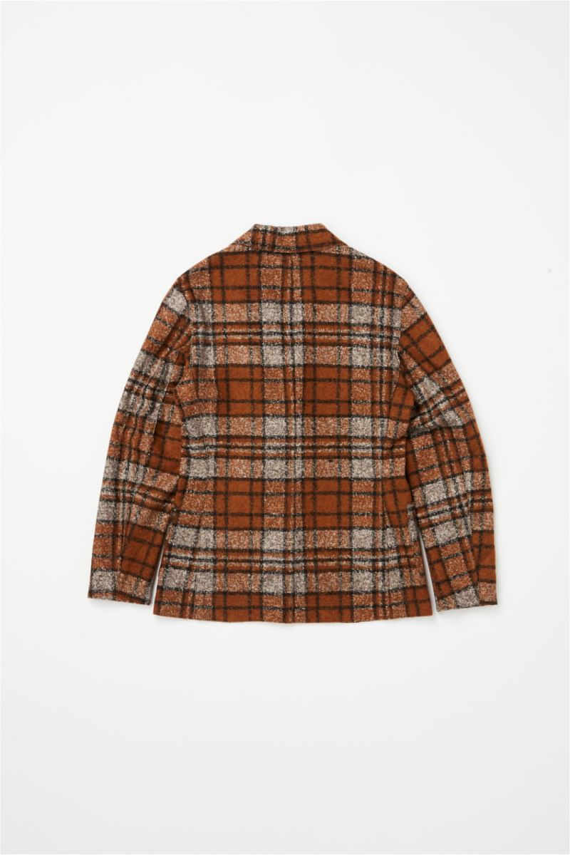 【24AW】Tartan Check Wool Jacket MARD359JP №074741126 / VAR2 ブルー系