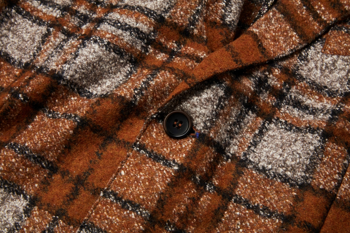 【24AW】Tartan Check Wool Jacket MARD359JP №074741126 / VAR2 ブルー系