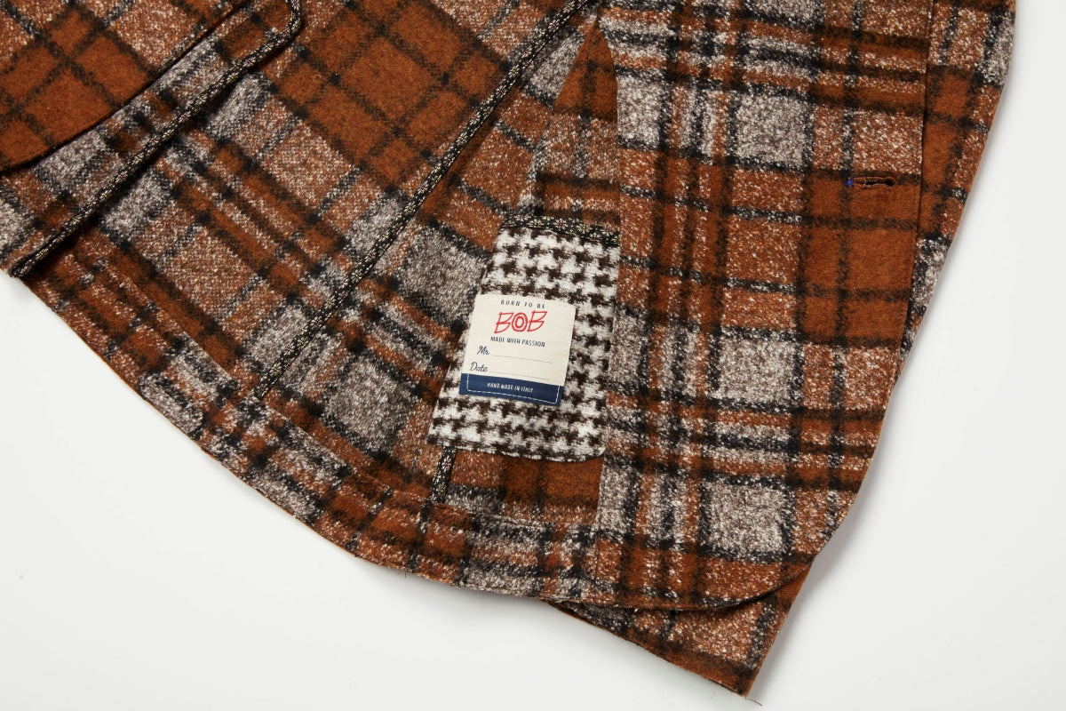 【24AW】Tartan Check Wool Jacket MARD359JP №074741126 / VAR2 ブルー系