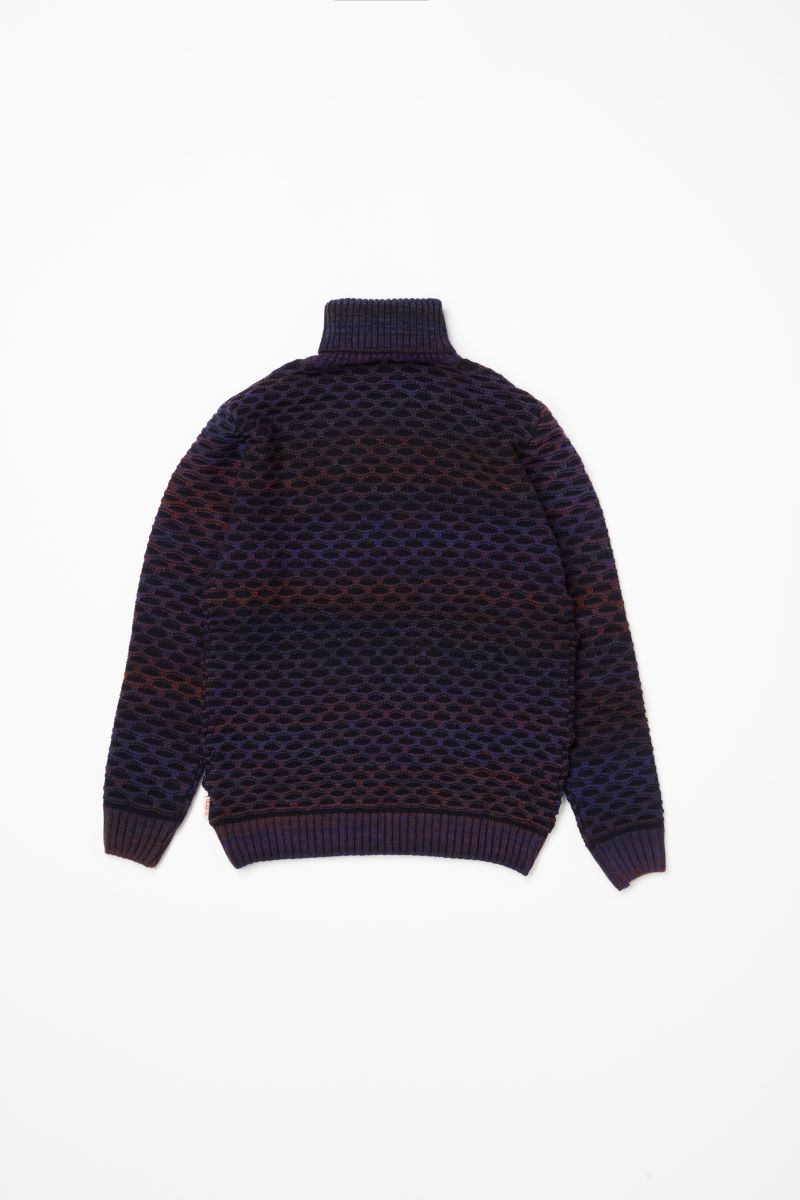 【EC限定】Honeycomb turtleneck knit BOX №074741712 / VAR2 ベージュ系