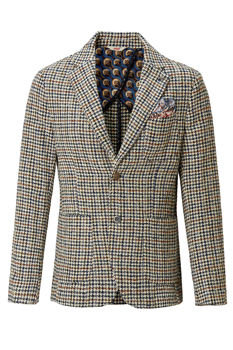 POCK123T ガンクラブチェックパターンジャケット / Col：VAR3 グリーン系