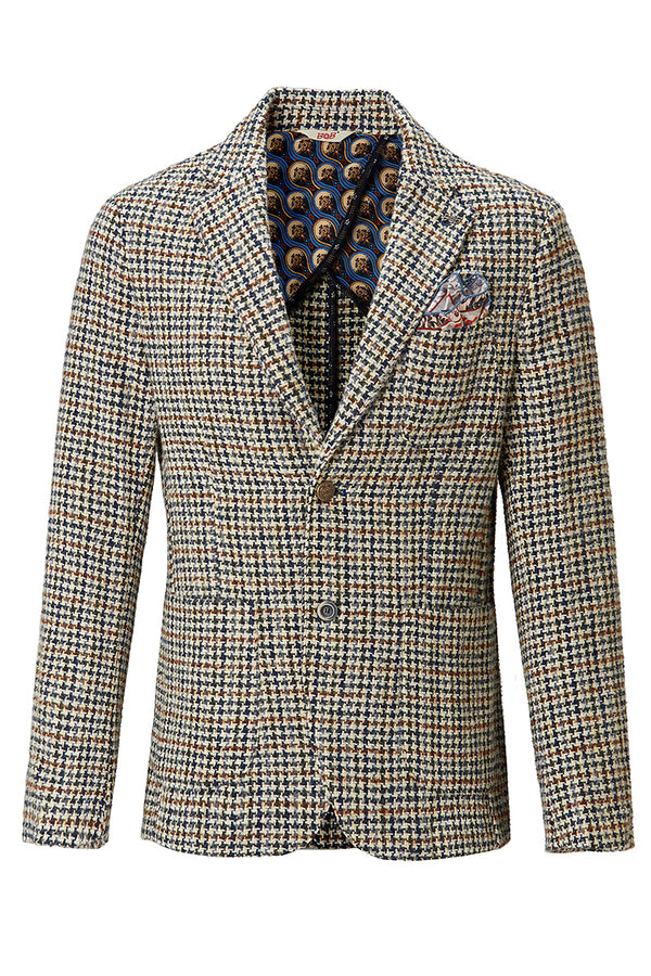 POCK123T ガンクラブチェックパターンジャケット / Col：VAR1 レッド系