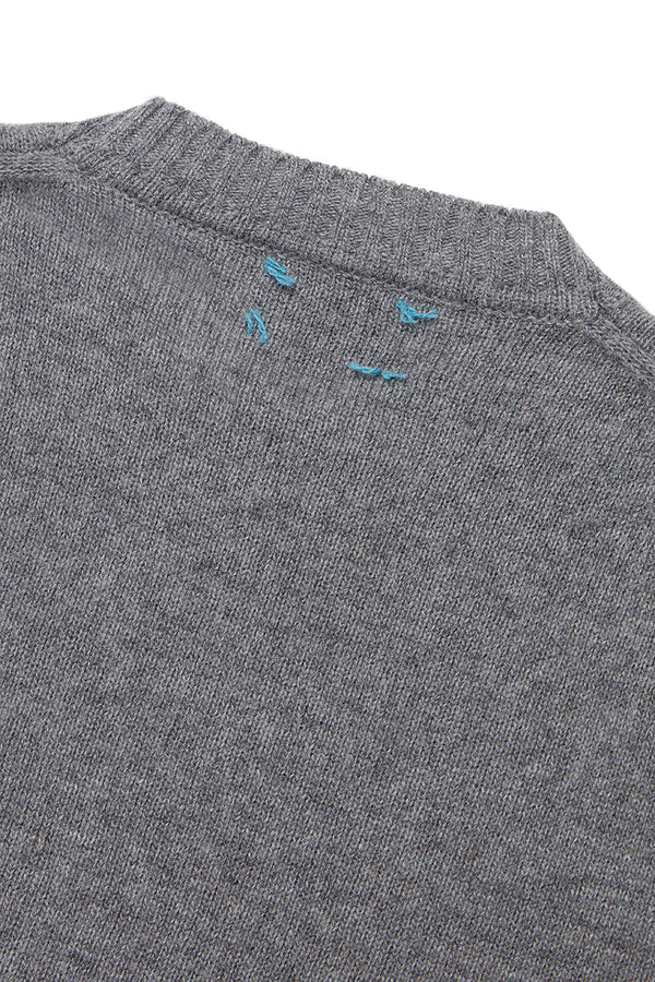 SCOTT ハンドステッチヴィンテージモチーフニット / COL：GRIGIO グレー系