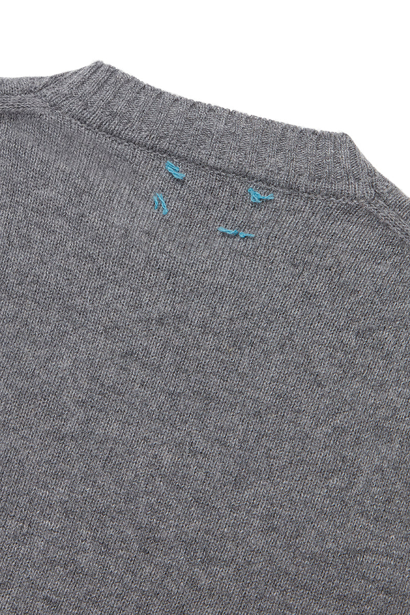 SCOTT ハンドステッチヴィンテージモチーフニット / COL：GRIGIO グレー系