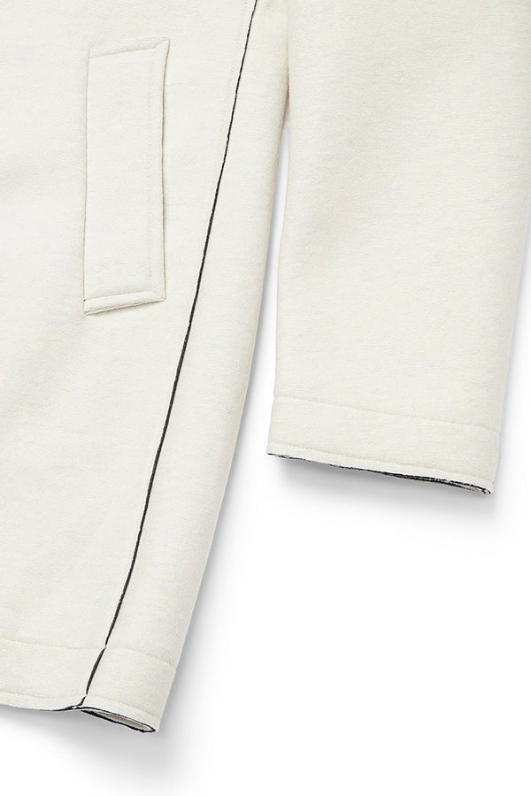 AND153 ボンディングチェスターコート / COL：PANNA ホワイト系