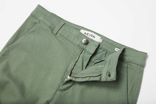 【REIGN】ストレッチチノパンツ / Col：BETULLA カーキ系