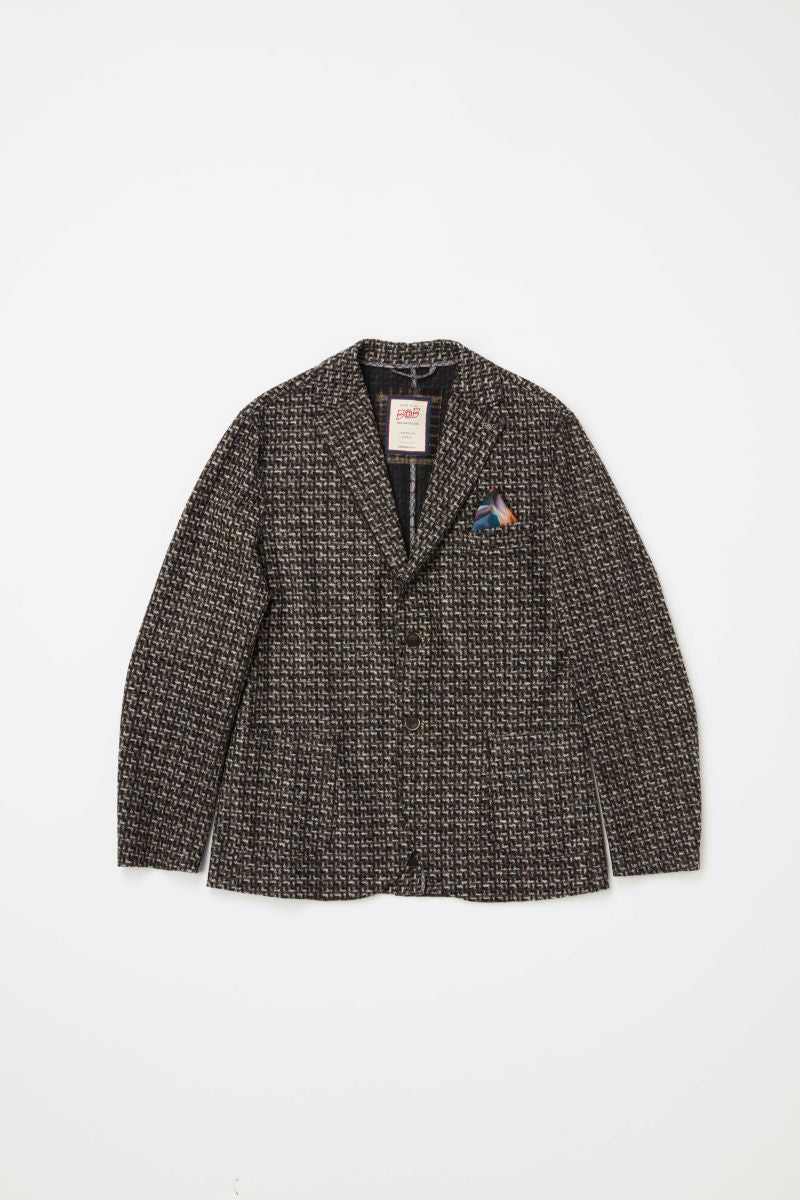 【24AW】Geometric pattern Jacket MARD357JP №074741125 / VAR1 グレー系