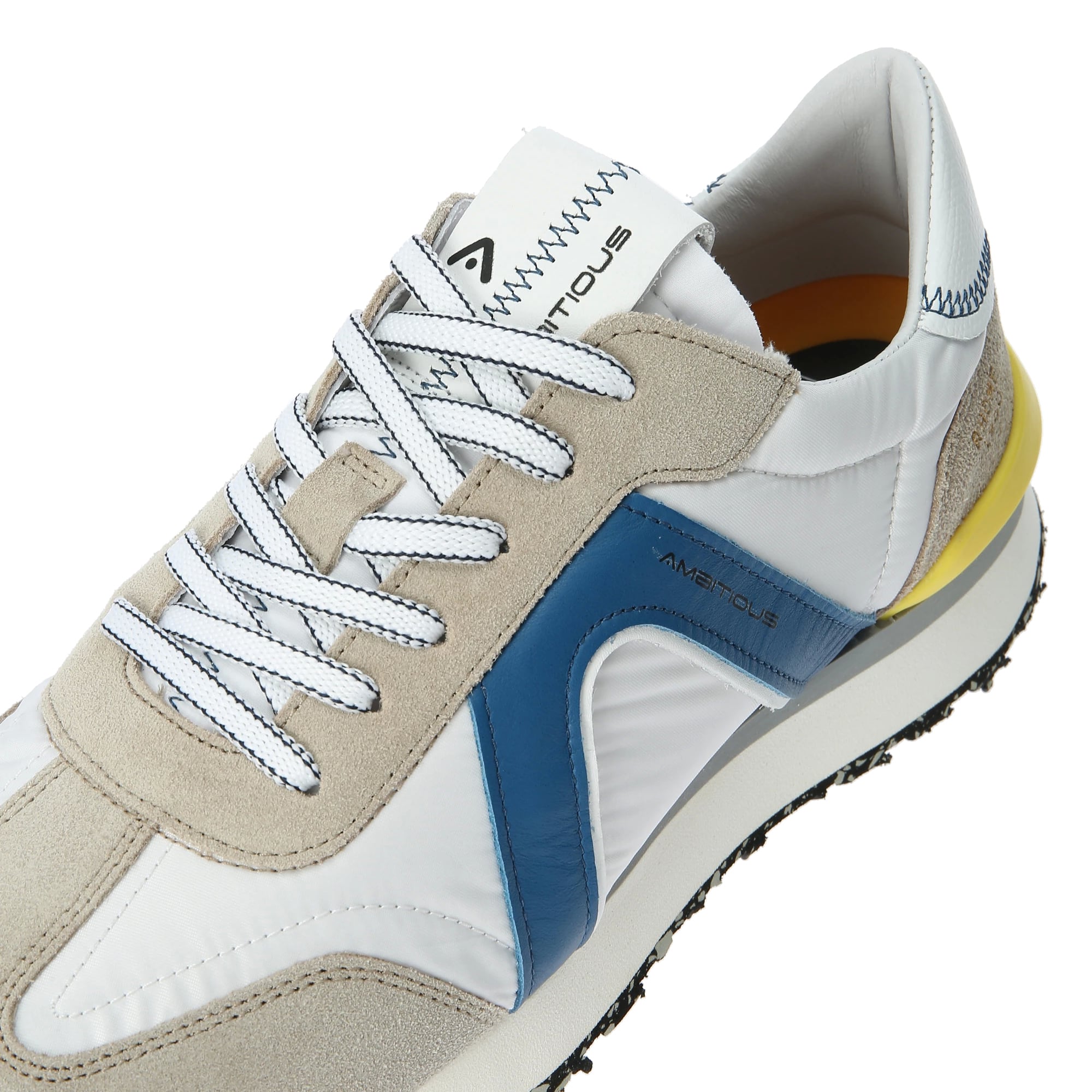 Ambitious sneakers RHOME №074521849 / OFFWHITE×BLUE オフホワイト ブルー