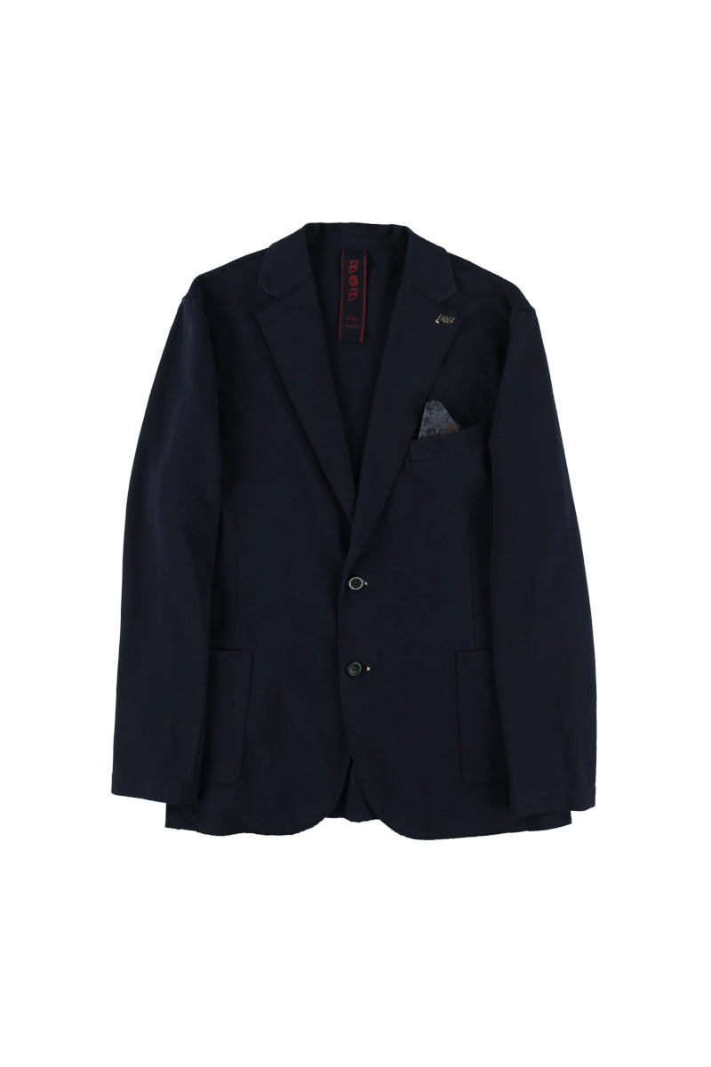 【24SS ARCHIVE ITEM】Garment-dyed Sweat-like Jacket / Col：NERO ブラック