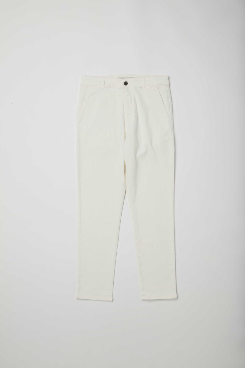 REIGN PANTS NEW OLIVER BERGEN  / Col：NATURAL WHITE ホワイト系　