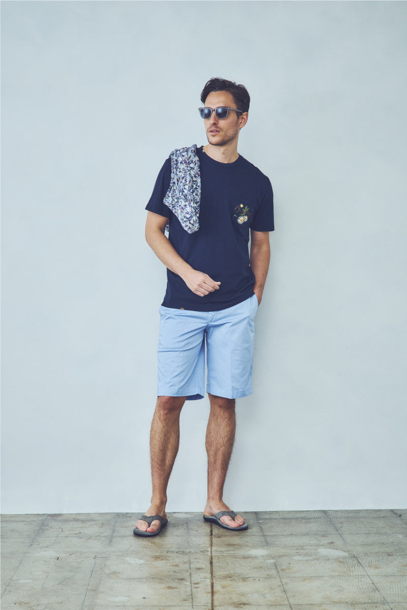 【25SS新作】Handmade Embroidery T-Shirt  / №074753019 / Col：NOTTE
