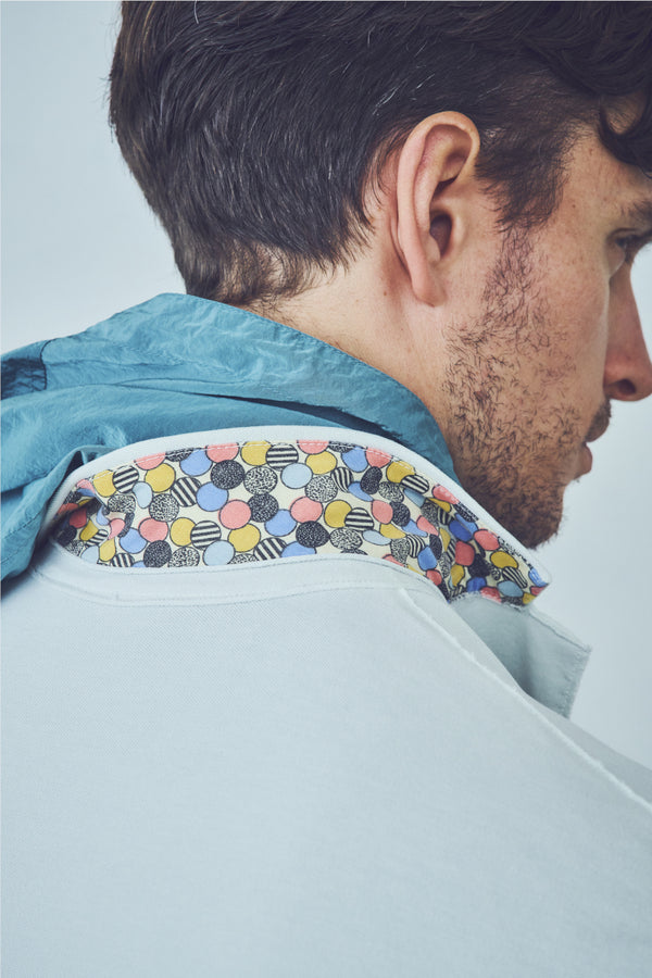 ハンドステッチライトジャケット / Col：PERLA パールグレー