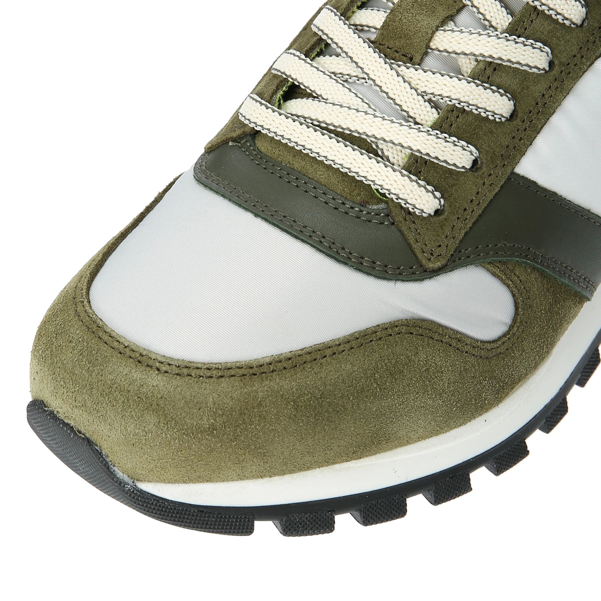 Ambitious sneakers SILKY No.074521864 / KHAKI×OFF WHITE カーキ　オフホワイト