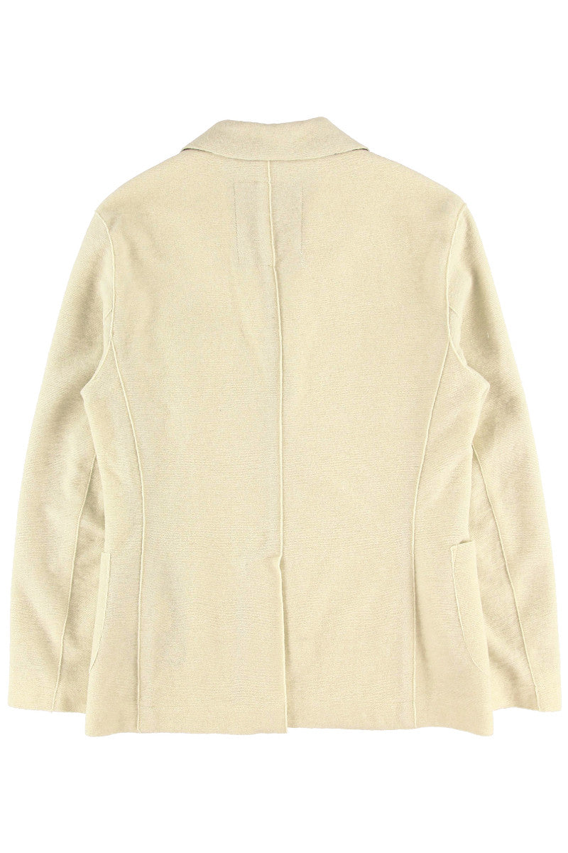 ソフトファブリックウールジャケット / Col：PANNA ホワイト系