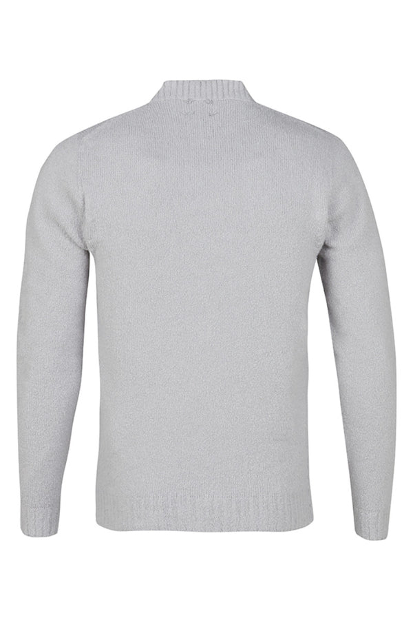 MILL クラフトマンズコットンニットプルオーバー / COL：GRIGIO グレー系