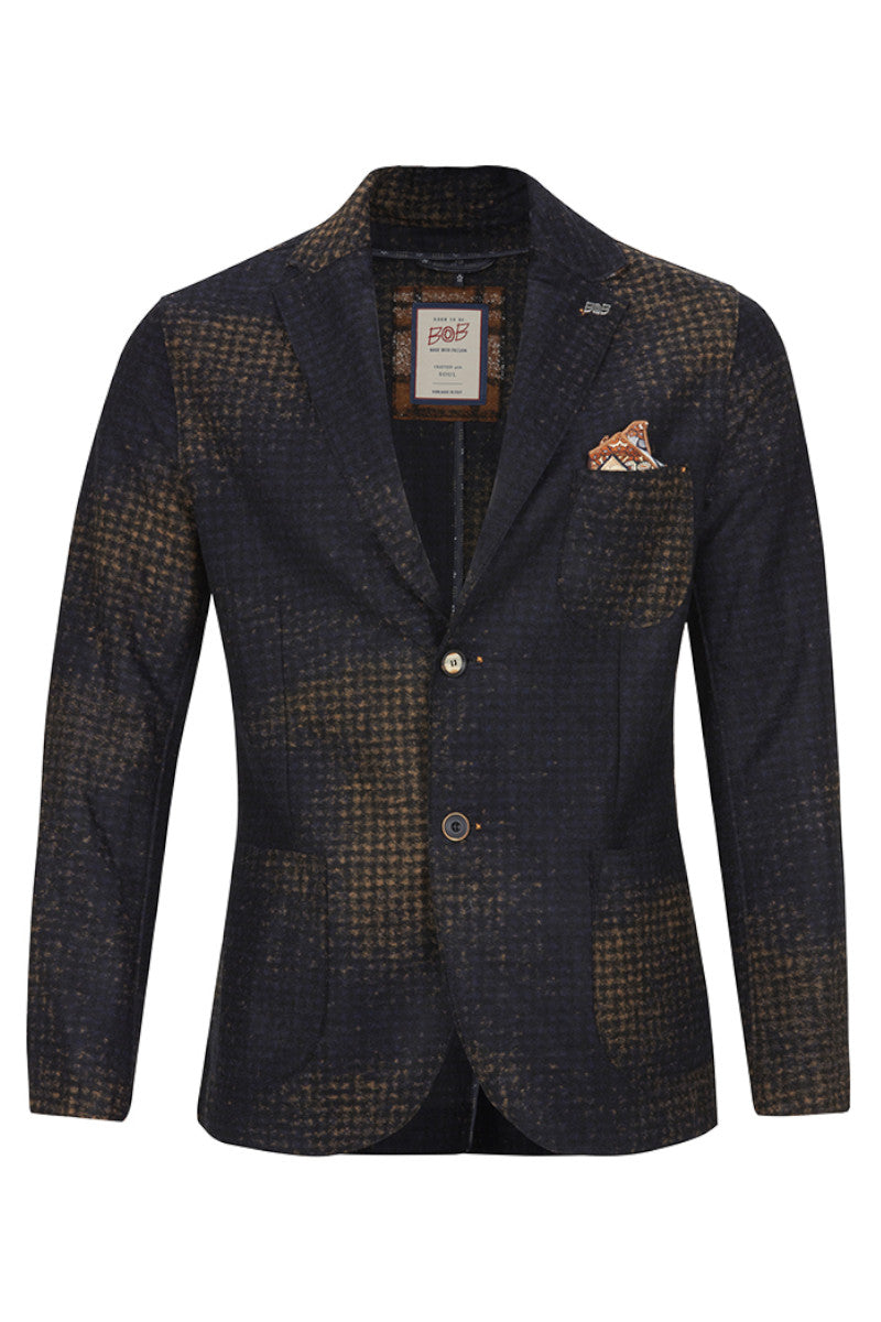 HARL125 フェードチェックジャケット / Col：UNICA