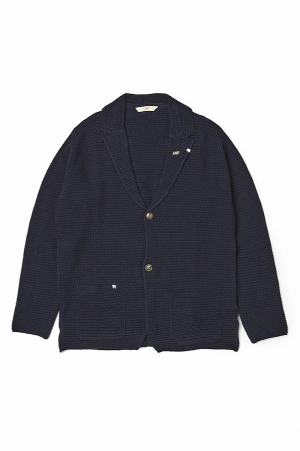 ニットテーラードジャケット / Col：GRIGIO グレー