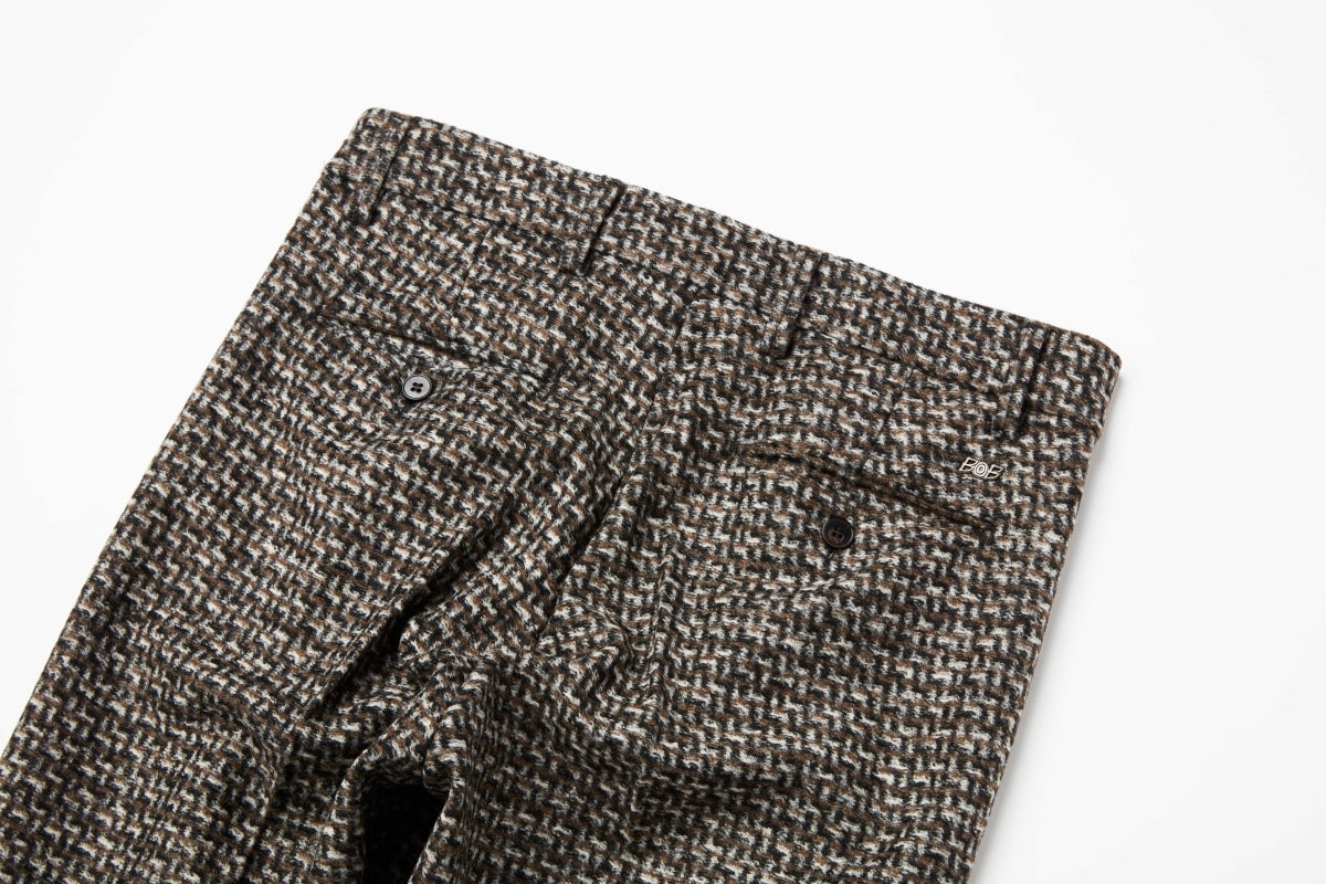 【24AW】Geometric Pattern Pants BANG356 №074741401 / VAR1 グレー系