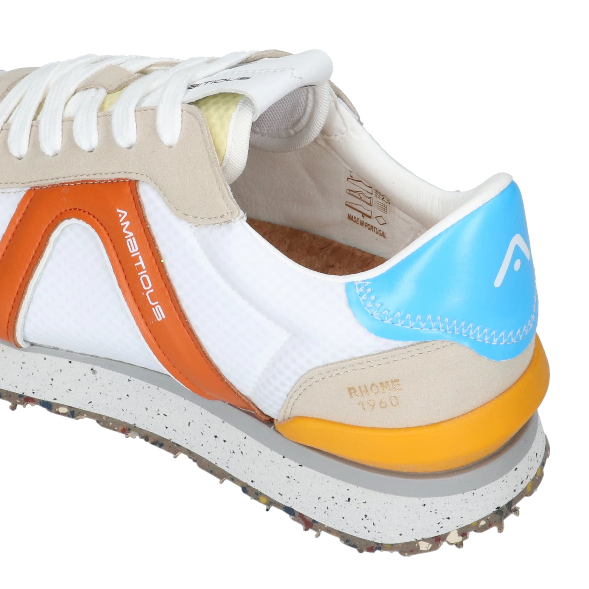 Ambitious sneakers RHOME HAVEN №074533811 / SAND×ORANGE ホワイト系