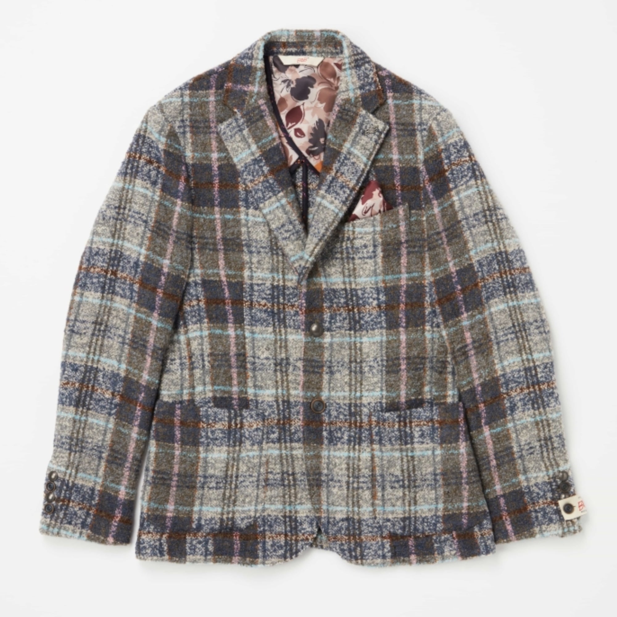 【24AW】Tartan Check Jacket 074741132 BOB POCK316JP / VAR2