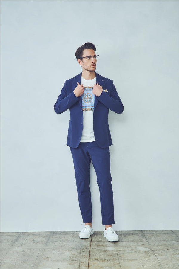 テクニカルファブリックジャケット / Col：NERO ブラック