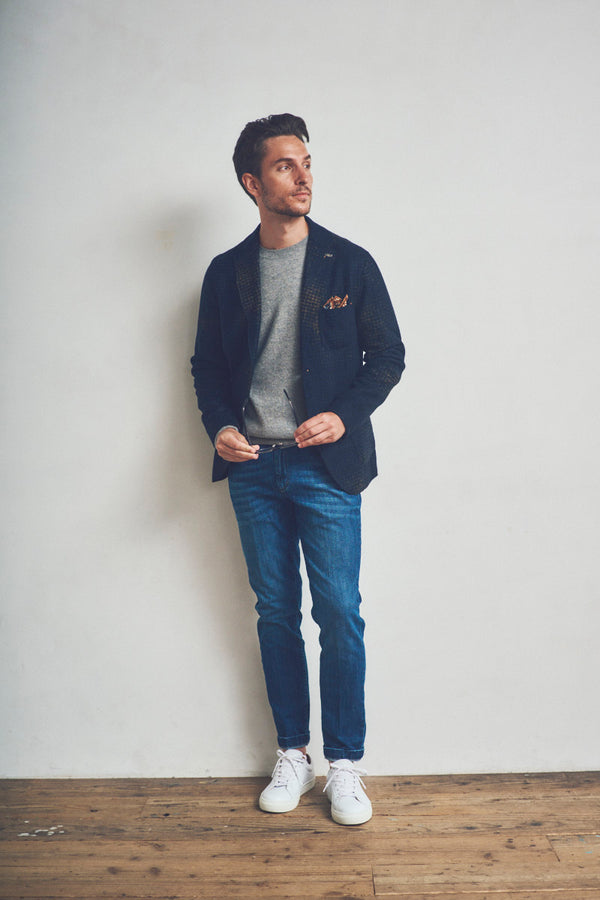 HARL125 フェードチェックジャケット / Col：UNICA