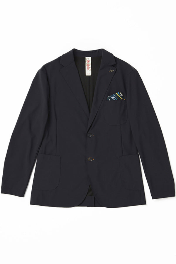 テクニカルファブリックストレッチジャケット / Col：LAVAGNA グレー系