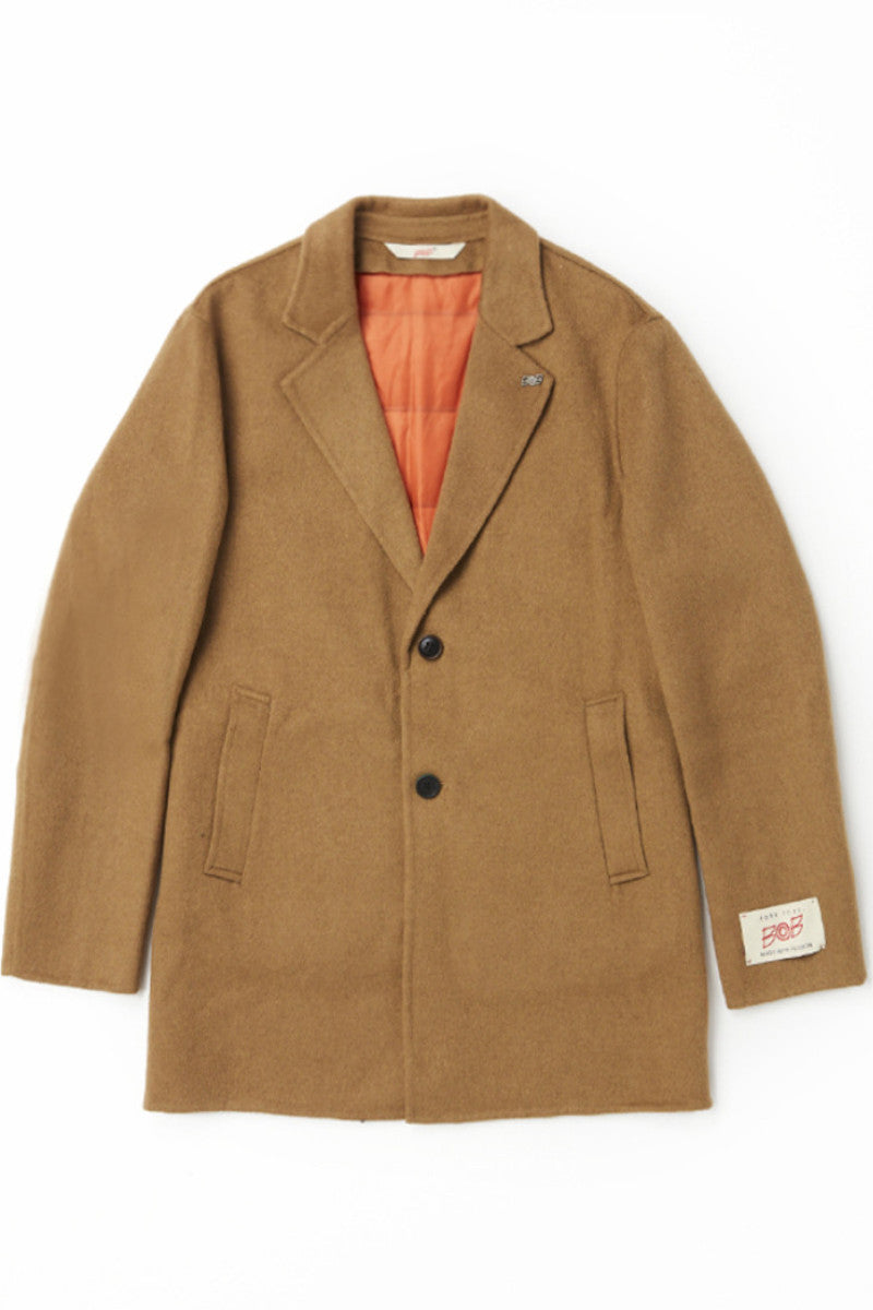 ミッドレングスチェスターコート / Col：CAMMELO キャメル